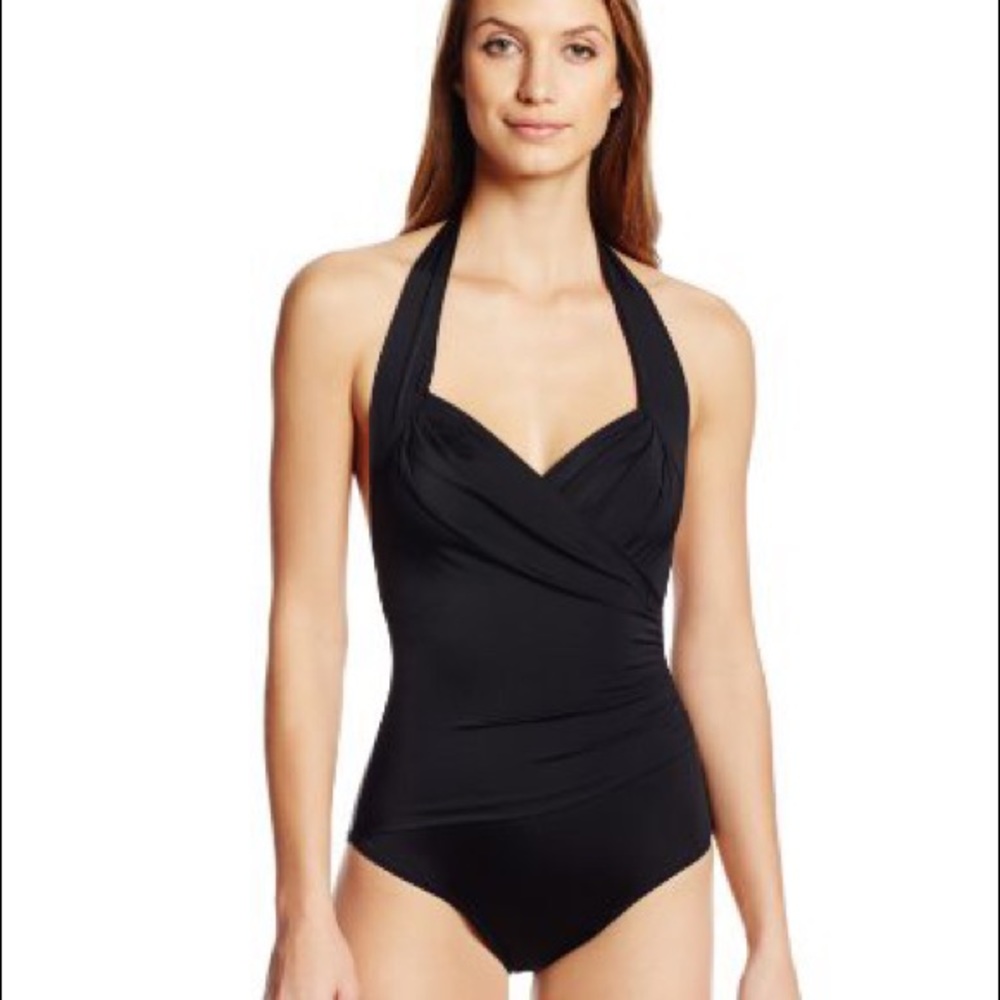 Norma Kamali (Kamali Kulture) Halter Swimsuit - XS